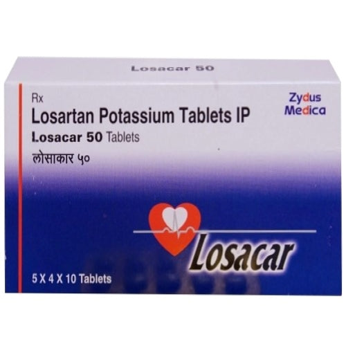 Losartan 50MG (losacar50)